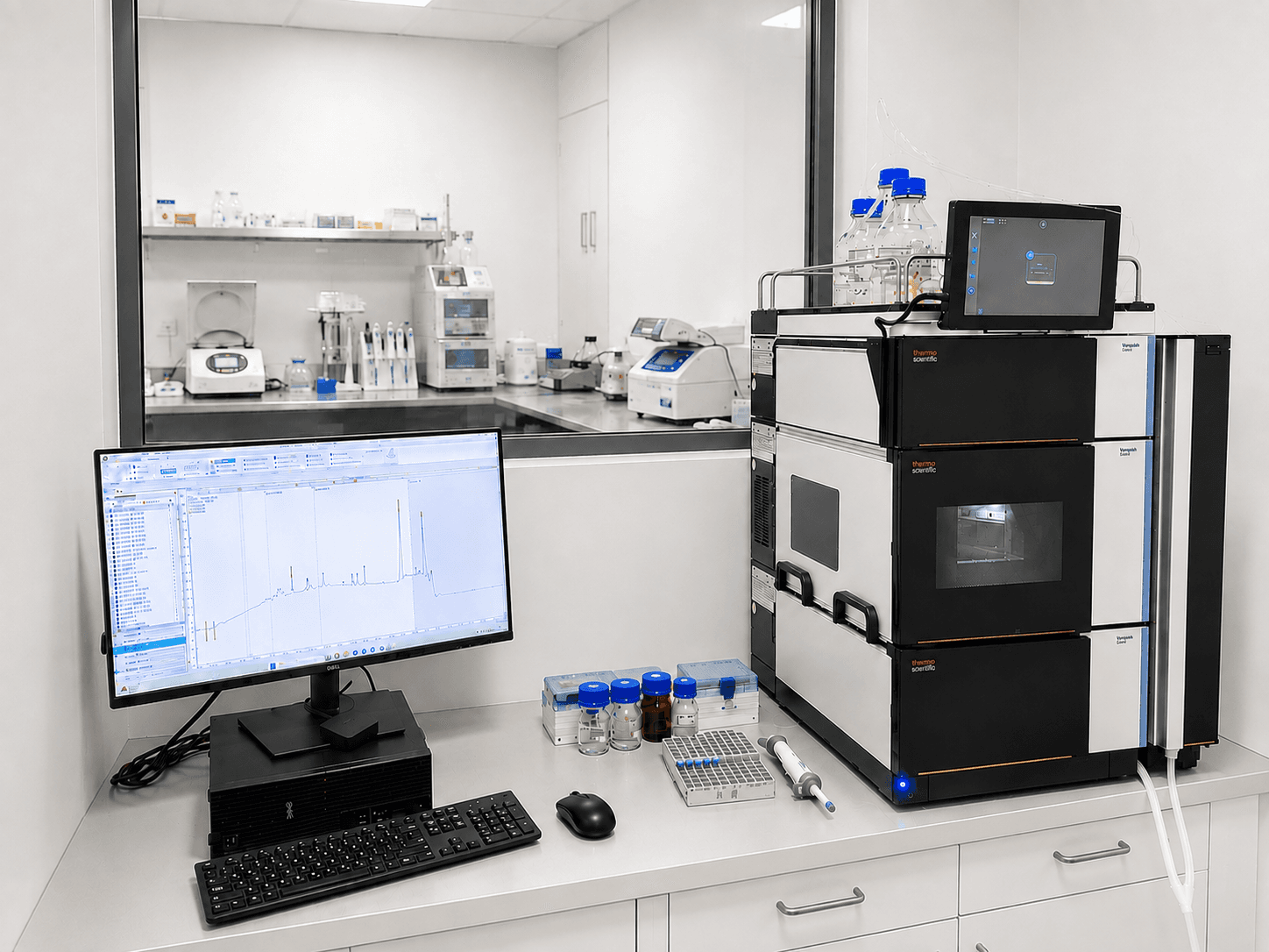 Nowoczesne laboratorium analityczne b1laboratory